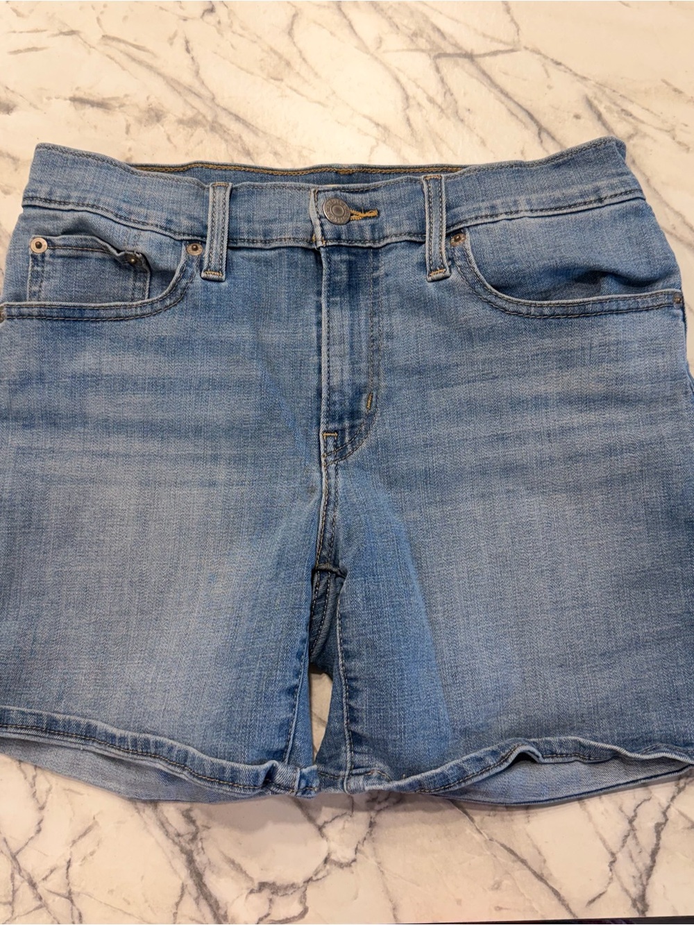 Levi’s Light Blue Denim Women's Shorts